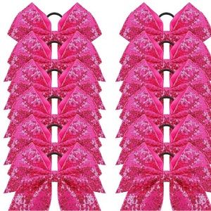 NWT 24 Pink Cheerleading Bows